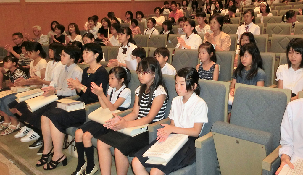 第51回-滋賀県硬筆作品展覧会 大会の様子