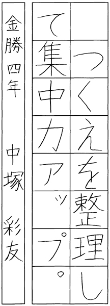 中塚彩友