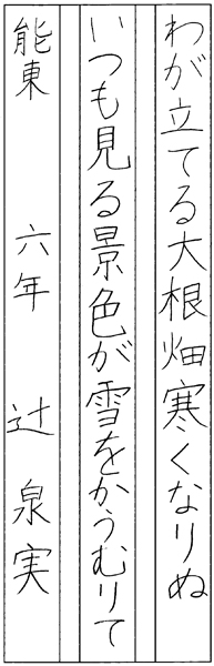 辻󠄀 泉実
