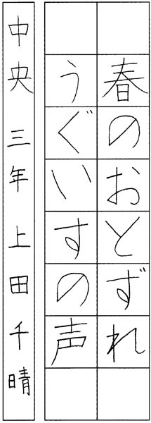 上田千晴